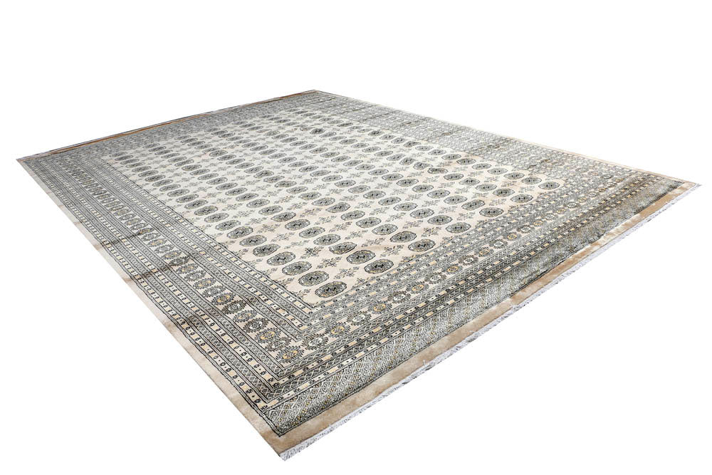 Bisque Bokhara 10' 4 x 13' 10 - No. 48428 - ALRUG Rug Store