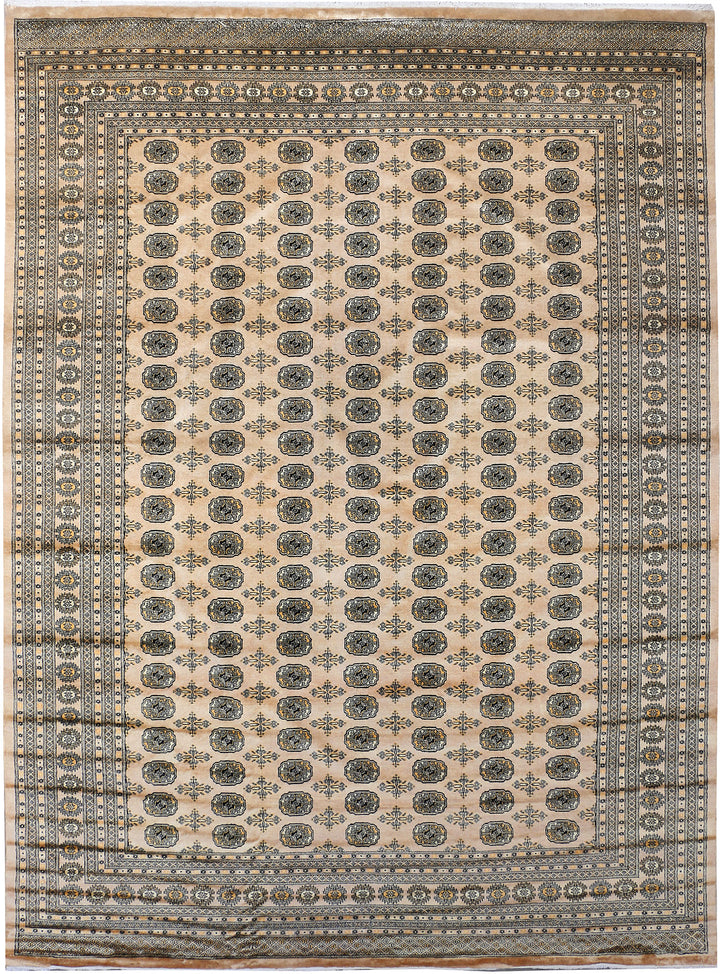 Bisque Bokhara 10' 4 x 13' 10 - No. 48428 - ALRUG Rug Store