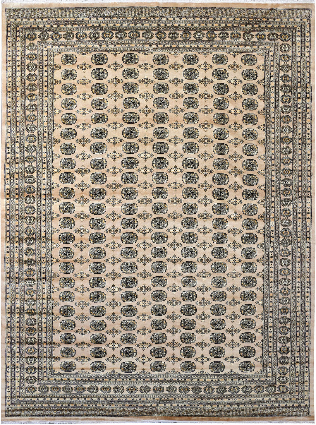 Bisque Bokhara 10' 2 x 13' 7 - No. 48430 - ALRUG Rug Store