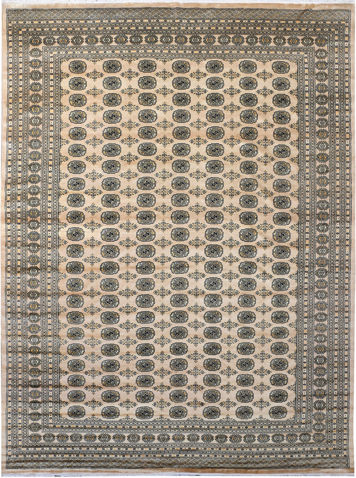 Bisque Bokhara 10' 2 x 13' 7 - No. 48430 - ALRUG Rug Store