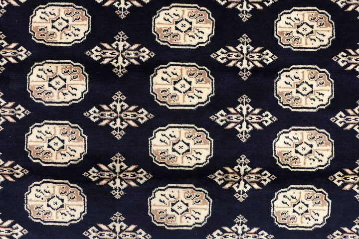 Midnight Blue Bokhara 9' 2 x 11' 11 - No. 48432 - ALRUG Rug Store