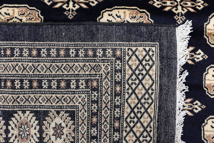Midnight Blue Bokhara 9' 2 x 11' 11 - No. 48432 - ALRUG Rug Store