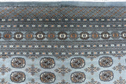 Light Slate Grey Bokhara 9' 2 x 11' 8 - No. 48436 - ALRUG Rug Store