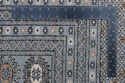 Light Slate Grey Bokhara 9' 2 x 11' 8 - No. 48436 - ALRUG Rug Store