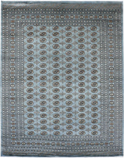 Light Slate Grey Bokhara 9' 2 x 11' 8 - No. 48436 - ALRUG Rug Store