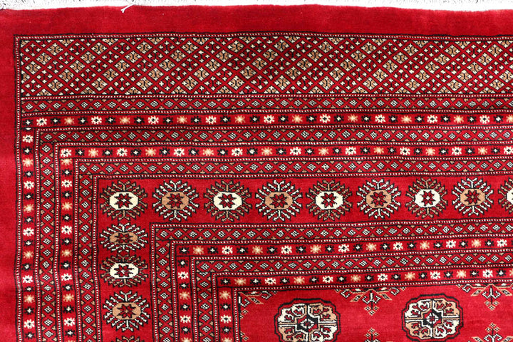 Firebrick Bokhara 10' 2 x 13' 7 - No. 48439 - ALRUG Rug Store