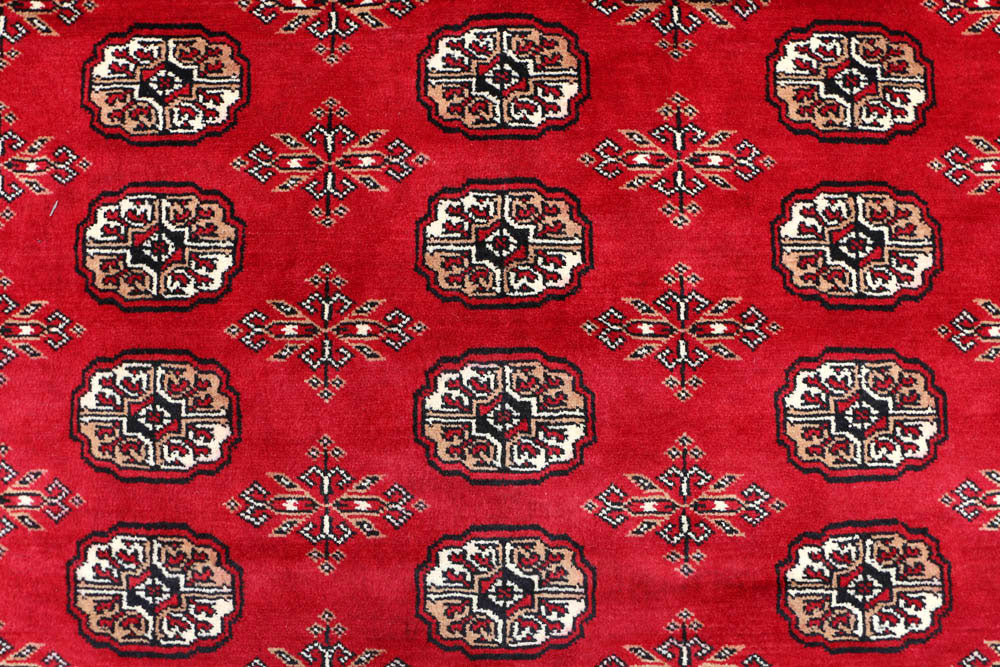 Firebrick Bokhara 10' 2 x 13' 7 - No. 48439 - ALRUG Rug Store