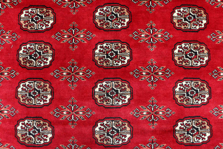 Firebrick Bokhara 10' 2 x 13' 7 - No. 48439 - ALRUG Rug Store