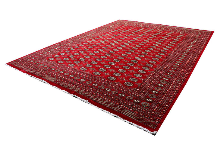Firebrick Bokhara 10' 2 x 13' 7 - No. 48439 - ALRUG Rug Store