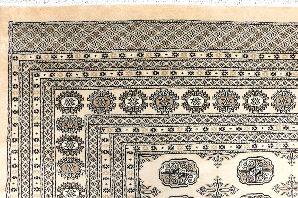 Bisque Bokhara 10' 5 x 13' 5 - No. 48440 - ALRUG Rug Store