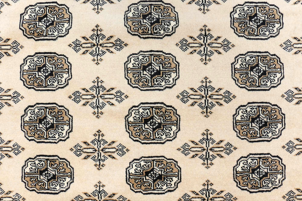 Bisque Bokhara 10' 5 x 13' 5 - No. 48440 - ALRUG Rug Store