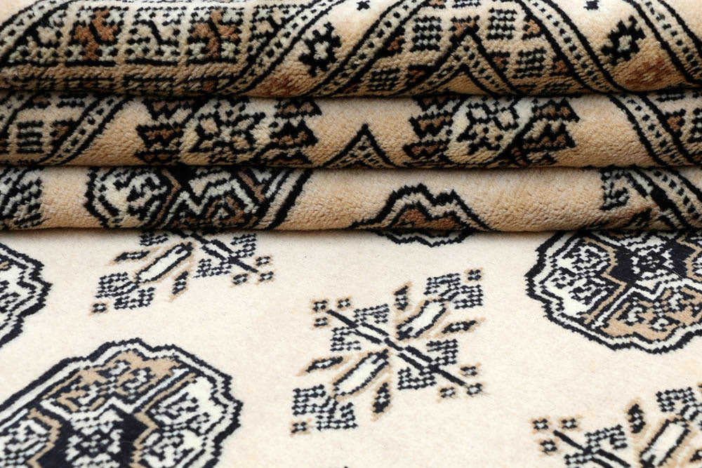 Bisque Bokhara 10' 5 x 13' 5 - No. 48440 - ALRUG Rug Store