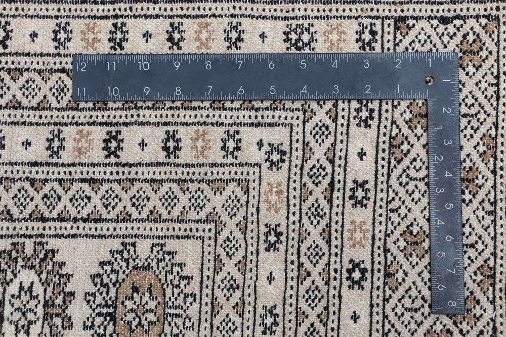 Bisque Bokhara 10' 5 x 13' 5 - No. 48440 - ALRUG Rug Store
