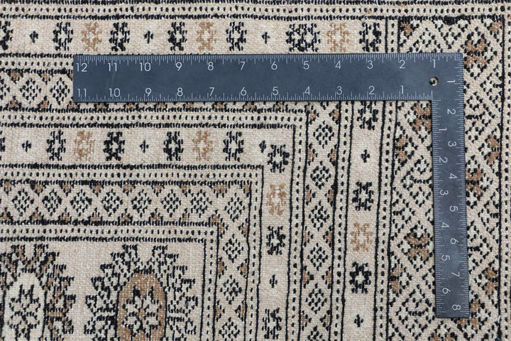 Bisque Bokhara 10' 5 x 13' 5 - No. 48440 - ALRUG Rug Store