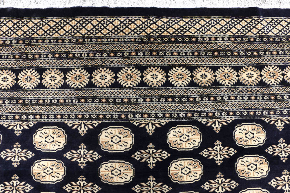 Midnight Blue Bokhara 9' 2 x 11' 8 - No. 48442 - ALRUG Rug Store