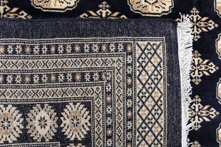 Midnight Blue Bokhara 9' 2 x 11' 8 - No. 48442 - ALRUG Rug Store