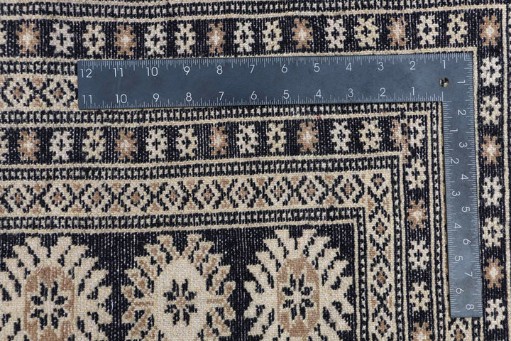 Midnight Blue Bokhara 9' 2 x 11' 8 - No. 48442 - ALRUG Rug Store
