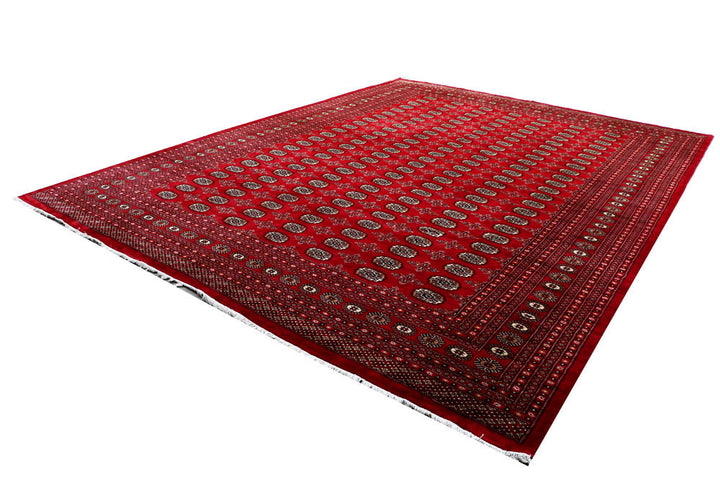 Firebrick Bokhara 10' 5 x 13' 9 - No. 48443 - ALRUG Rug Store