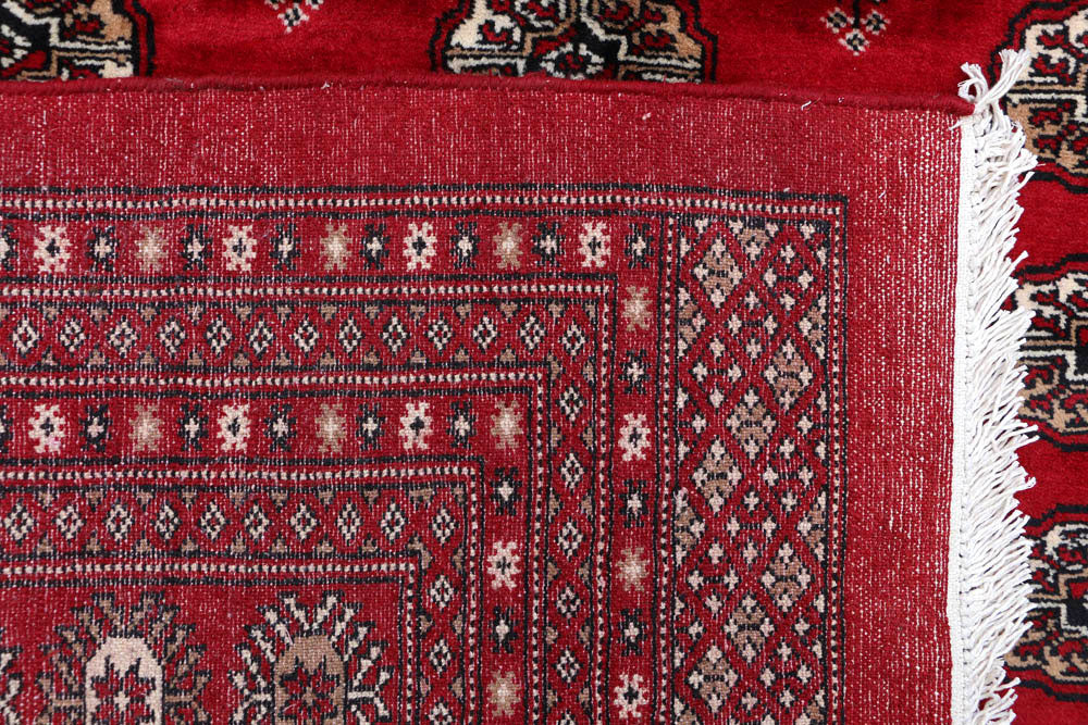 Firebrick Bokhara 10' 5 x 13' 9 - No. 48443 - ALRUG Rug Store