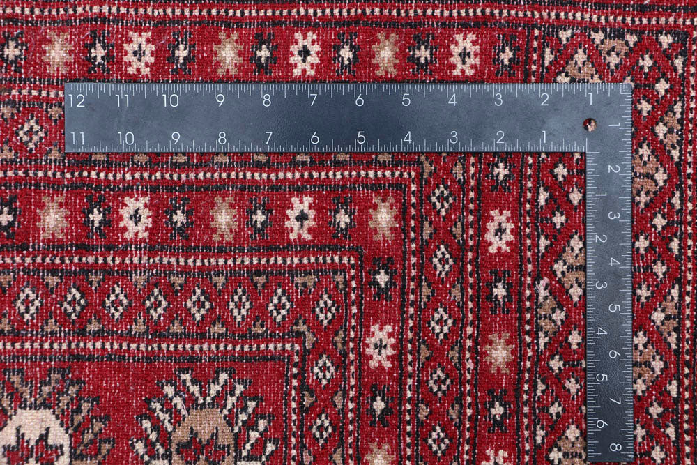 Firebrick Bokhara 10' 5 x 13' 9 - No. 48443 - ALRUG Rug Store
