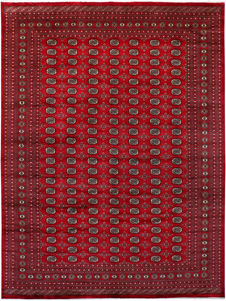 Firebrick Bokhara 10' 5 x 13' 9 - No. 48443 - ALRUG Rug Store
