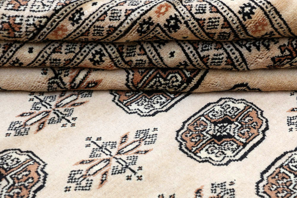 Bisque Bokhara 10' 4 x 13' 11 - No. 48444 - ALRUG Rug Store