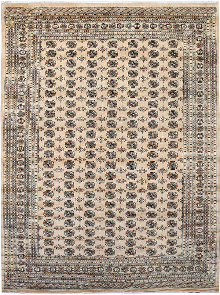 Bisque Bokhara 10' 4 x 13' 11 - No. 48444 - ALRUG Rug Store