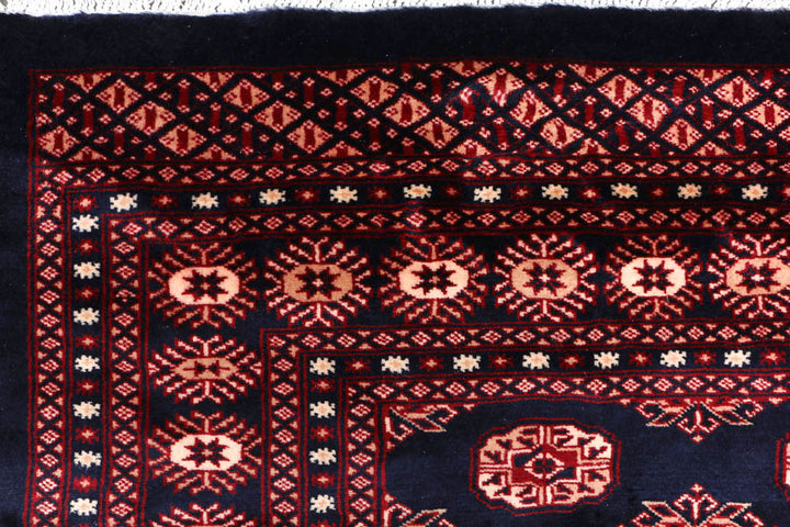 Midnight Blue Bokhara 8' x 10' 2 - No. 48448 - ALRUG Rug Store