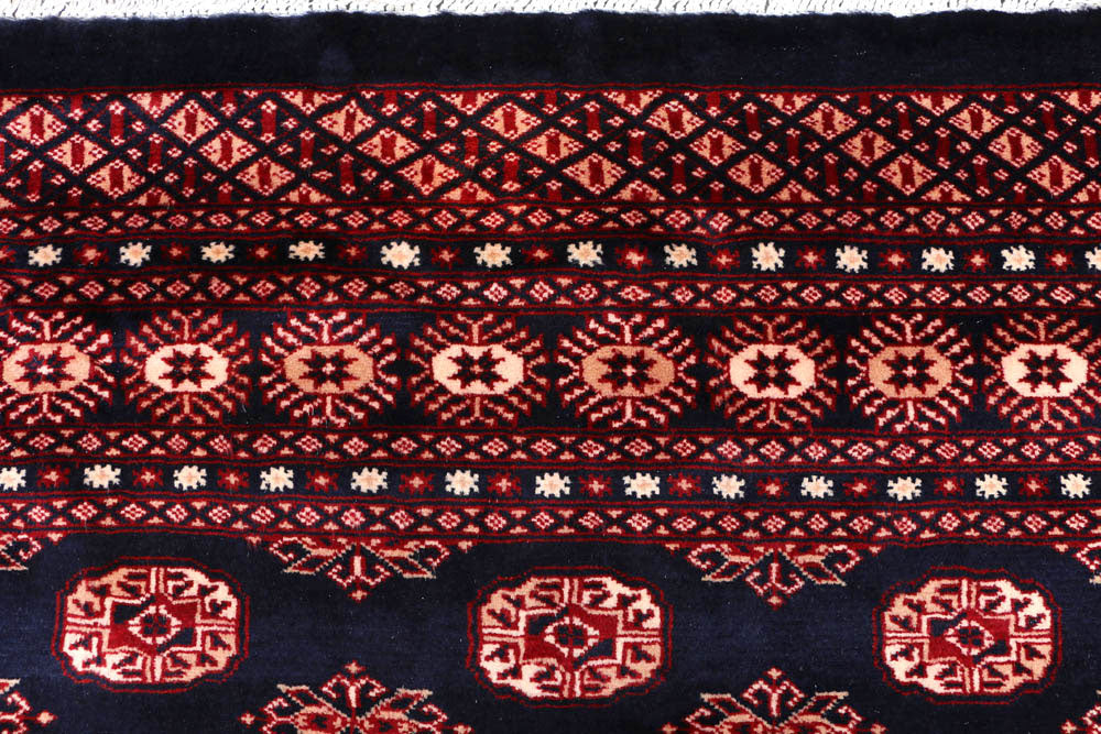 Midnight Blue Bokhara 8' x 10' 2 - No. 48448 - ALRUG Rug Store