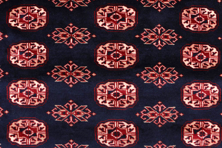 Midnight Blue Bokhara 8' x 10' 2 - No. 48448 - ALRUG Rug Store