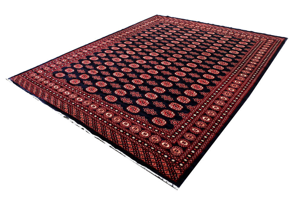 Midnight Blue Bokhara 8' x 10' 2 - No. 48448 - ALRUG Rug Store