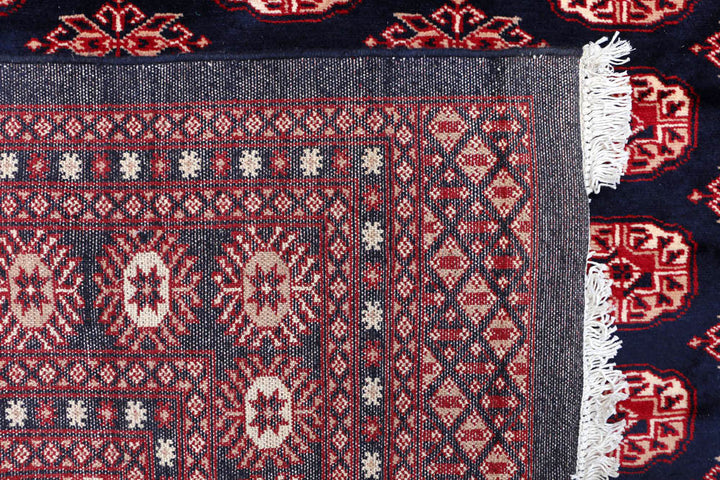 Midnight Blue Bokhara 8' x 10' 2 - No. 48448 - ALRUG Rug Store