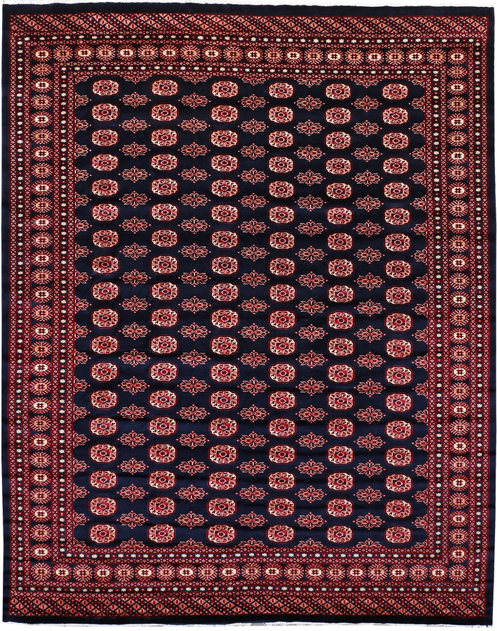 Midnight Blue Bokhara 8' x 10' 2 - No. 48448 - ALRUG Rug Store