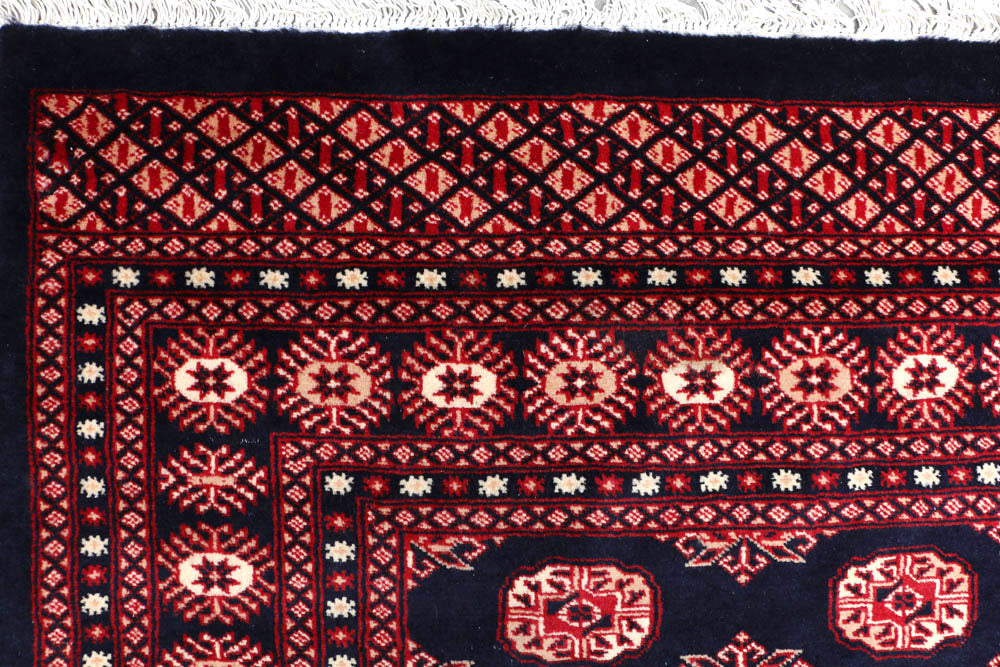 Midnight Blue Bokhara 8' 1 x 10' - No. 48452 - ALRUG Rug Store