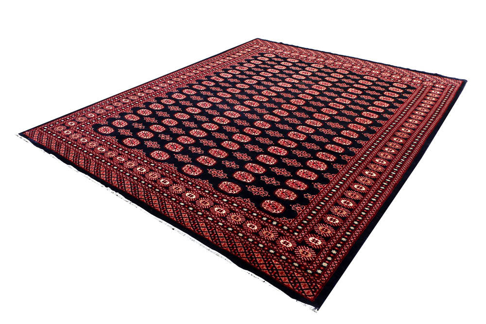 Midnight Blue Bokhara 8' 1 x 10' - No. 48452 - ALRUG Rug Store