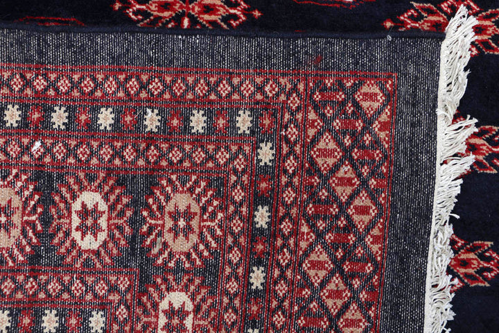 Midnight Blue Bokhara 8' 1 x 10' - No. 48452 - ALRUG Rug Store