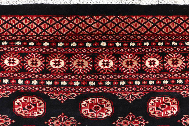 Black Bokhara 8' x 9' 11 - No. 48454 - ALRUG Rug Store