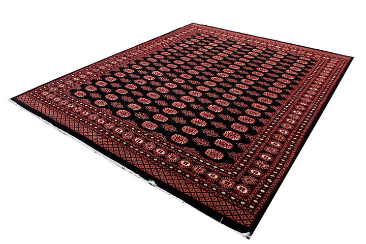 Black Bokhara 8' x 9' 11 - No. 48454 - ALRUG Rug Store