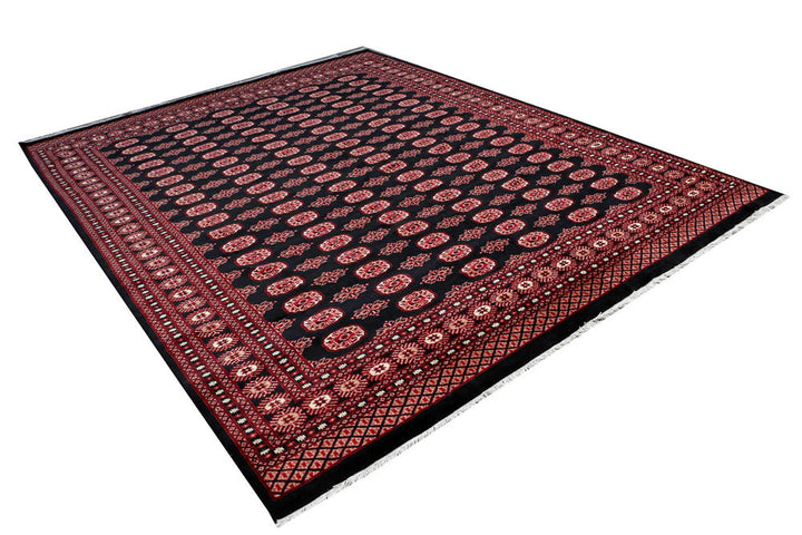 Black Bokhara 8' x 9' 11 - No. 48454 - ALRUG Rug Store