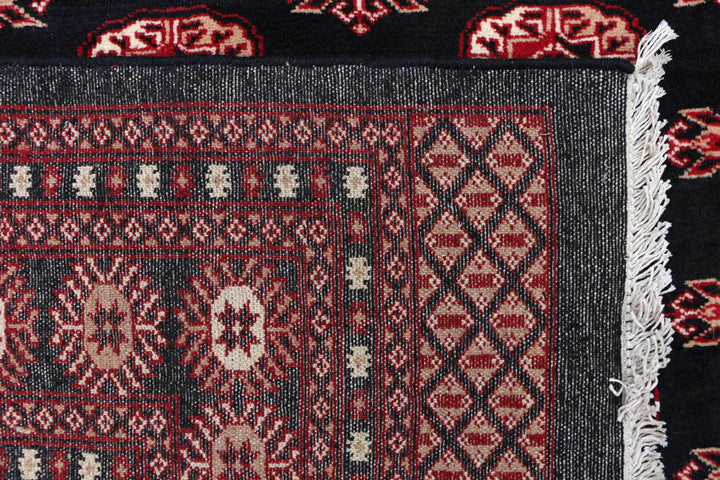 Black Bokhara 8' x 9' 11 - No. 48454 - ALRUG Rug Store