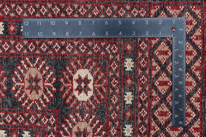 Black Bokhara 8' x 9' 11 - No. 48454 - ALRUG Rug Store