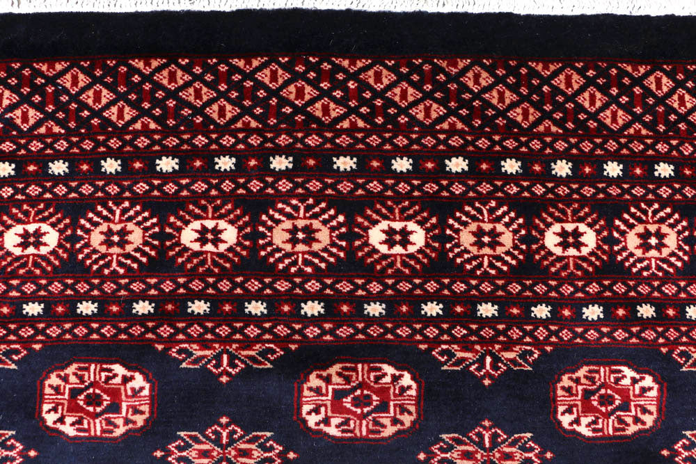 Midnight Blue Bokhara 8' x 9' 11 - No. 48456 - ALRUG Rug Store