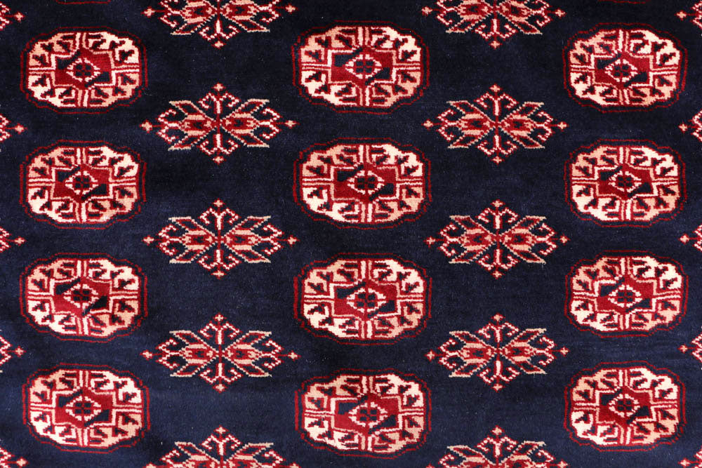 Midnight Blue Bokhara 8' x 9' 11 - No. 48456 - ALRUG Rug Store