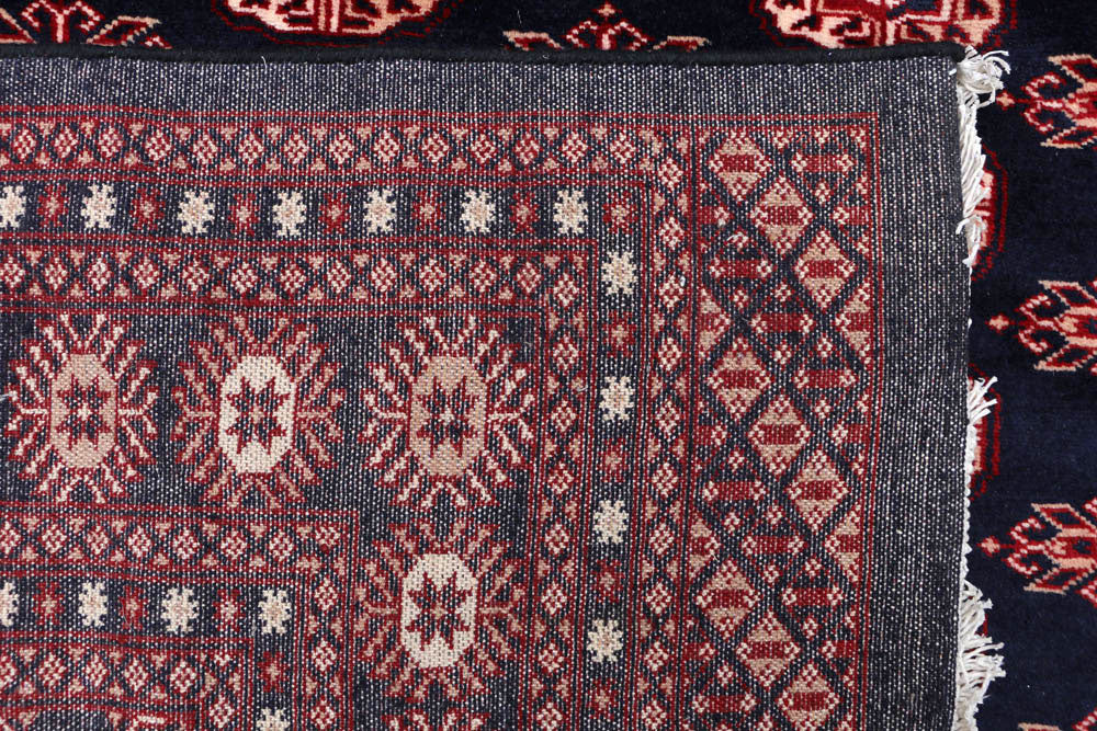 Midnight Blue Bokhara 8' x 9' 11 - No. 48456 - ALRUG Rug Store