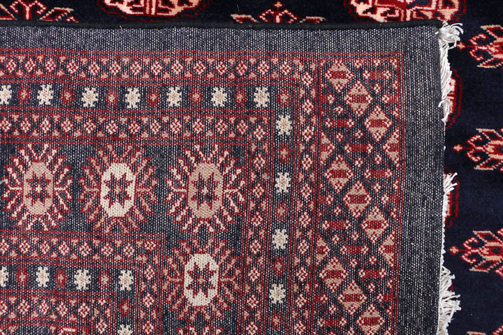 Midnight Blue Bokhara 8' x 9' 11 - No. 48456 - ALRUG Rug Store