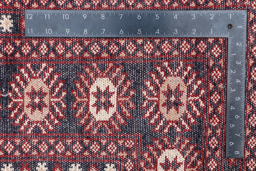 Midnight Blue Bokhara 8' x 9' 11 - No. 48456 - ALRUG Rug Store