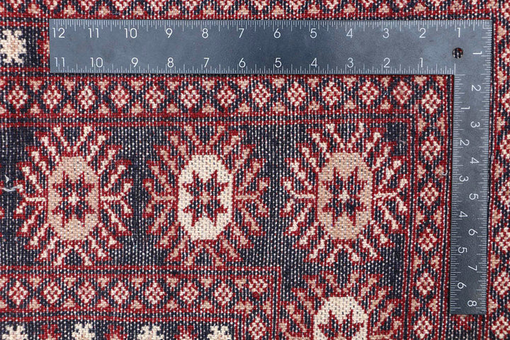 Midnight Blue Bokhara 8' x 9' 11 - No. 48456 - ALRUG Rug Store