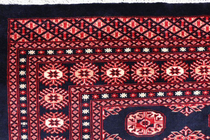 Midnight Blue Bokhara 8' 1 x 9' 9 - No. 48459 - ALRUG Rug Store