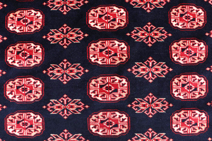 Midnight Blue Bokhara 8' 1 x 9' 9 - No. 48459 - ALRUG Rug Store