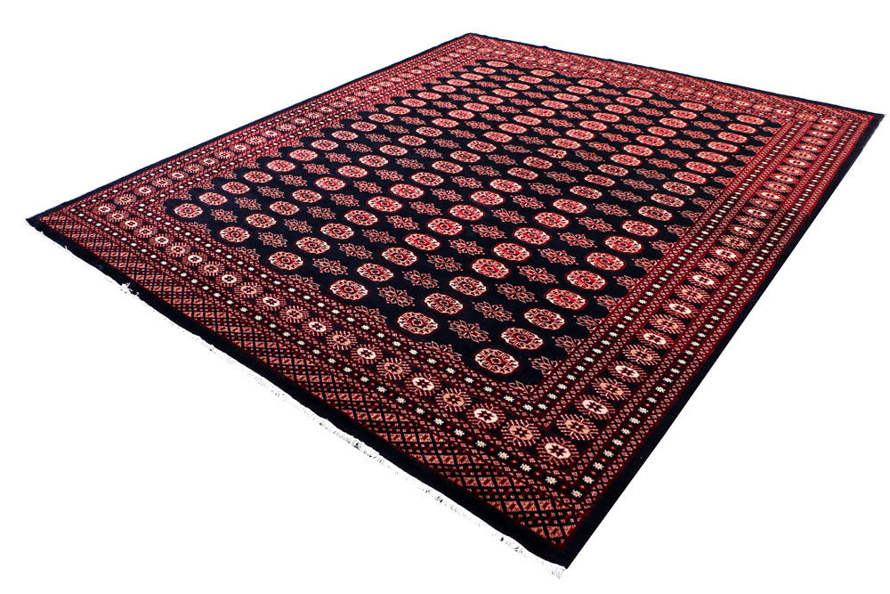 Midnight Blue Bokhara 8' 1 x 9' 9 - No. 48459 - ALRUG Rug Store